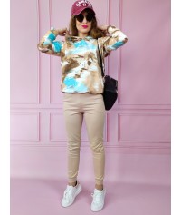 bluza HELENA z kapturem NIEBO
