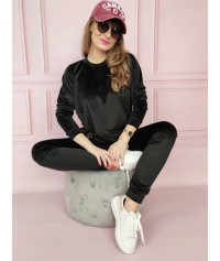 DRES WELUROWY MILENA CZARNY