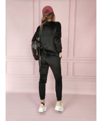 DRES WELUROWY MILENA CZARNY