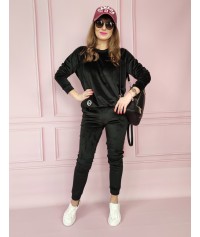 DRES WELUROWY MILENA CZARNY
