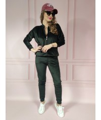 Dres welurowy Renata czarny