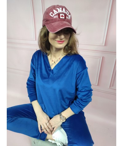 Dres welurowy Beata chaber