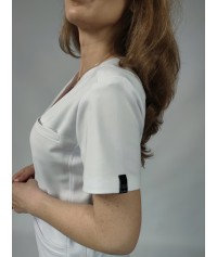 BLUZA MEDYCZNA SONIA BIAŁA SCRUBS