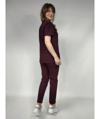 BLUZA MEDYCZNA SONIA ŚLIWKOWA SCRUBS