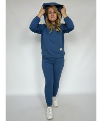 DRES bawełniany DANIELA blue jeans