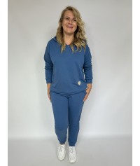 DRES bawełniany DANIELA blue jeans