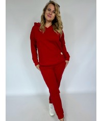 DRES bawełniany DANIELA czerwony