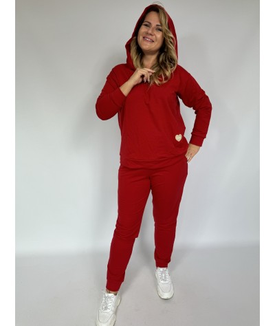 DRES bawełniany DANIELA czerwony