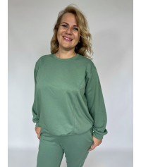 DRES bawełniany WIOLA szałwia