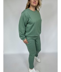 DRES bawełniany WIOLA szałwia