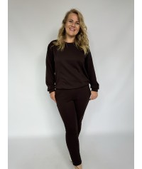 DRES bawełniany WIOLA czekolada