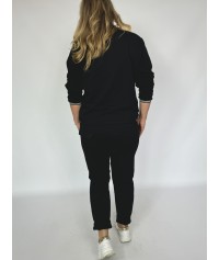 DRES bawełniany IZA czarny