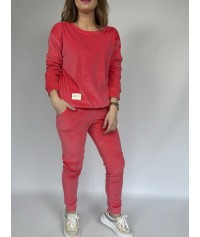 DRES WELUROWY KSENIA KORAL