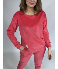 DRES WELUROWY KSENIA KORAL