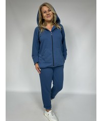DRES bawełniany KLARA blue jeans