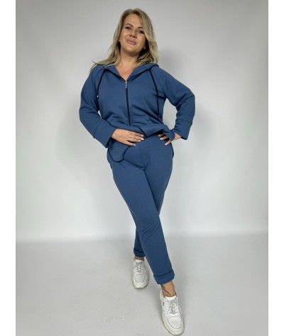 DRES bawełniany KLARA blue jeans