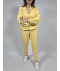 Komplet bomberka bananowy
